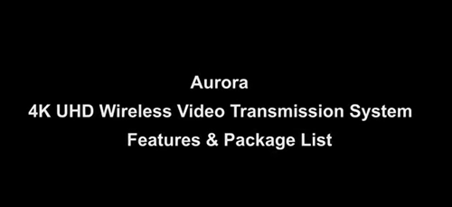 CVW Aurora 4K Wireless Video Transmission System Unboxing Video