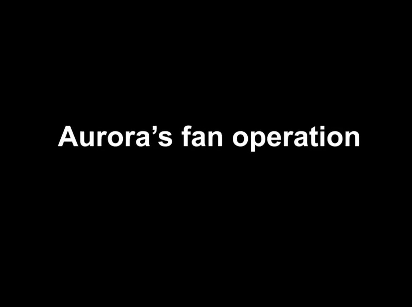 Aurora 4K Fans Function