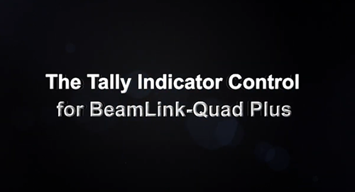 BeamLink-Quad Plus's Tally Operation